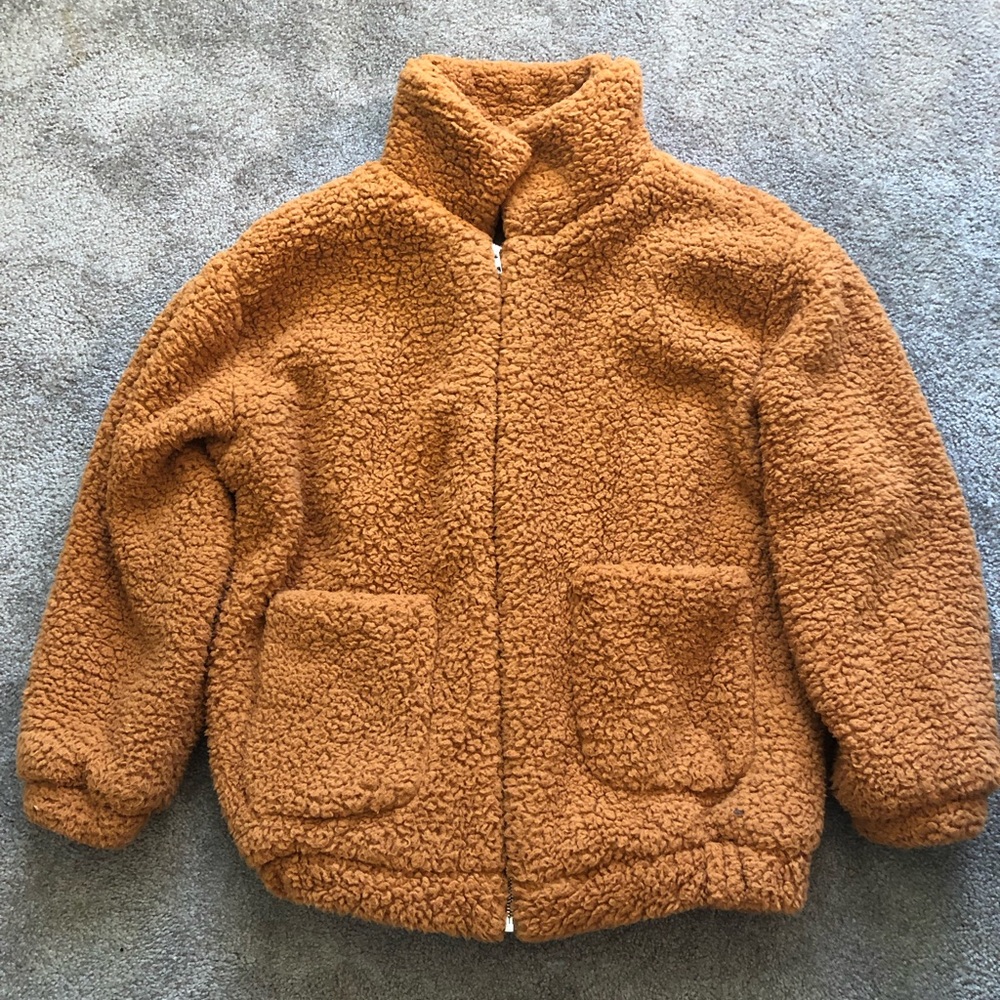 Caramel Teddy Jacket